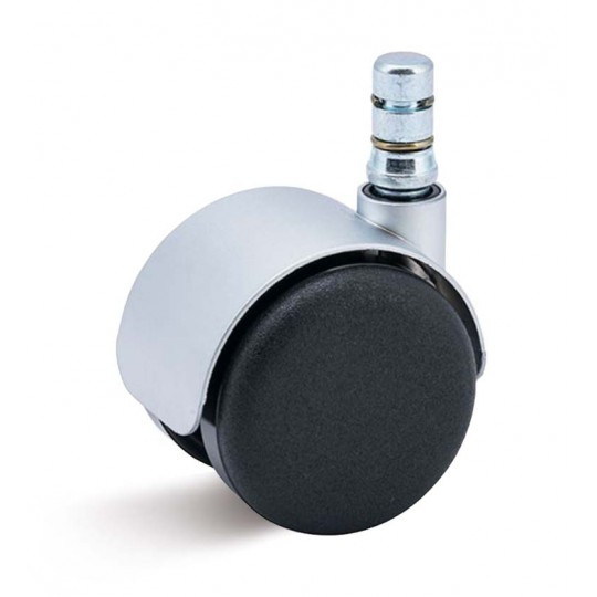 Linea Rollen, 4 Stück, schwarz Soft-Rollen für