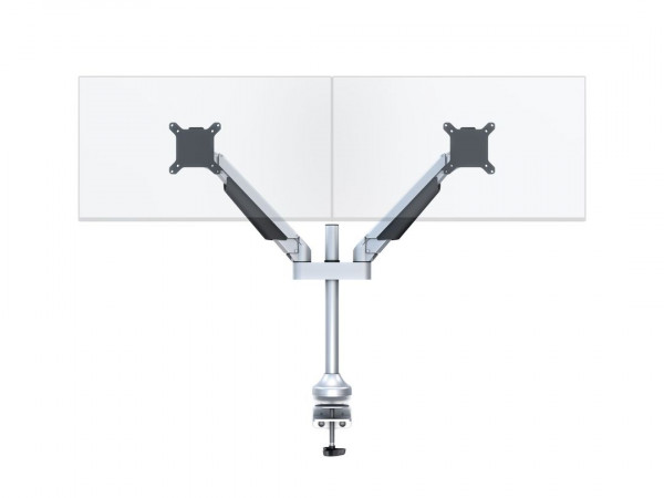 Monitorhalter Duo 32", Metall, rotierbar 90°