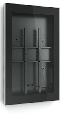 Monitorbox Portrait, 75" Bildschirm, schwarz