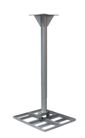 Projektor-Deckenhalter, Metall, silber, Universal