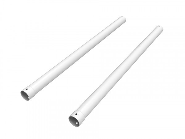 Verlängeungsrohre 2x 950mm, weiss, max 30 kg