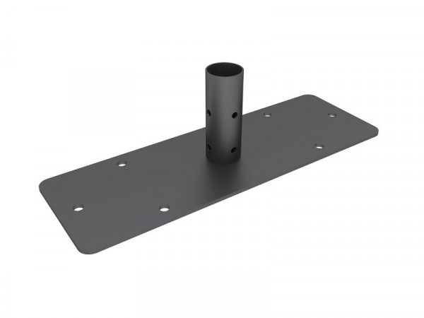Bolt Down Pole Plate, schwarz zu Pro Serie,