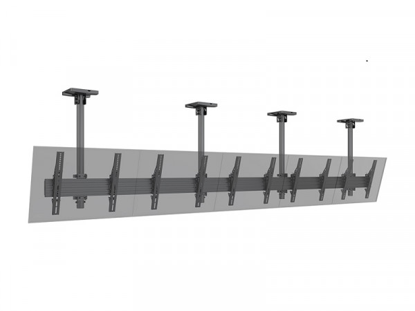 Deckenhalter 5x,40-65", schwarz, VESA 100x