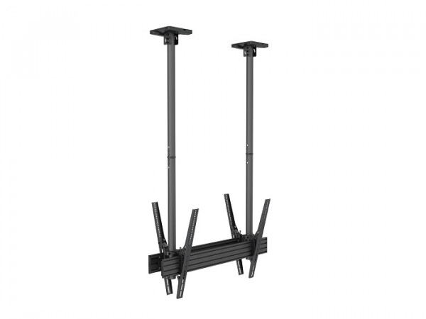 Deckenhalter Back to back, 2 x 40"-100",schwarz