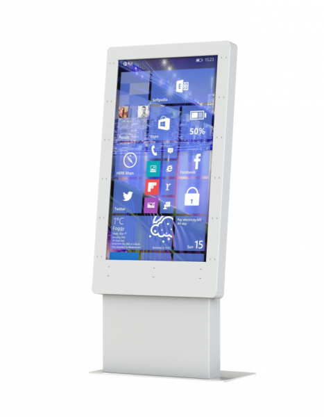 Indoor Monitor Stand inkl. PCAP Monitor 43"