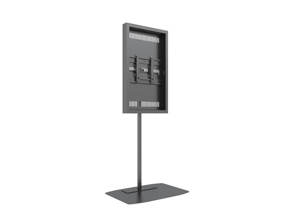 Stele ohne Monitor, Portrait, schwarz, 46"/9771